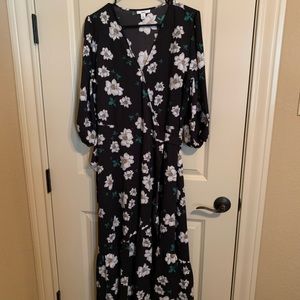 Bar III wrap dress
